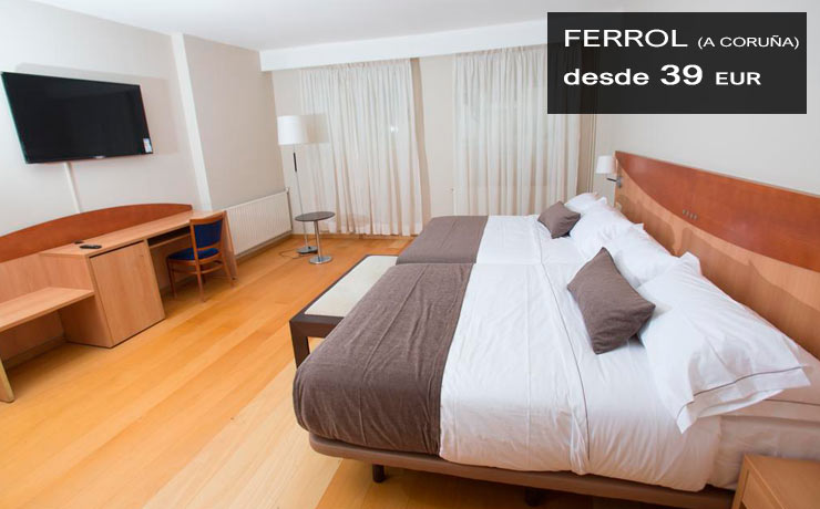 hotel en el centro de Ferrol, A Coruña