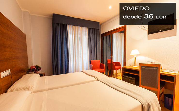 Oferta hotel en el centro de Oviedo